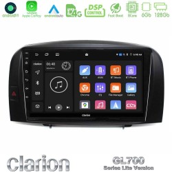 Clarion GL700 Lite Series 8Core Android11 6+128GB Hyundai Sonata 2005-2009 Navigation Multimedia Tablet 10" Με Carplay & Android Auto