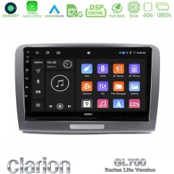 Clarion GL700 Lite Series 8Core Android11 6+128GB Skoda Superb 2008-2015 Navigation Multimedia Tablet 9" Με Carplay & Android Auto
