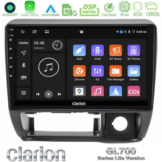 Clarion GL700 Lite Series 8Core Android11 6+128GB Suzuki Jimny 1998-2005 Navigation Multimedia Tablet 9" Με Carplay & Android Auto