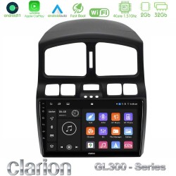 Clarion GL300 Series 4Core Android11 2+32GB Hyundai Santa Fe 2000-2006 Navigation Multimedia Tablet 9" Με Carplay & Android Auto