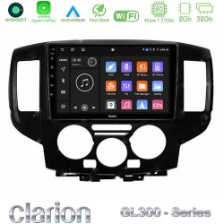 Clarion GL300 Series 4Core Android11 2+32GB Nissan NV200 2009 – 2019 Navigation Multimedia Tablet 9" Με Carplay & Android Auto (Μαύρο) Clarion GL300 Series 4Core Android11 2+32GB Nissan NV200 2009 – 2019 Navigation Multimedia Tablet 9" Με Carplay & Android Auto (Μαύρο)