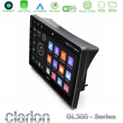 Clarion GL300 Series 4Core Android11 2+32GB Opel Vivaro/Renault Trafic/Nissan Primastar Navigation Multimedia Tablet 10" Με Carplay & Android Auto Clarion GL300 Series 4Core Android11 2+32GB Opel Vivaro/Renault Trafic/Nissan Primastar Navigation Multimedia Tablet 10" Με Carplay & Android Auto