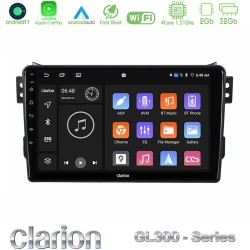 Clarion GL300 Series 4Core Android11 2+32GB Suzuki Splash & Opel Agila 2008-2014 Navigation Multimedia Tablet 9" Με Carplay & Android Auto Clarion GL300 Series 4Core Android11 2+32GB Suzuki Splash & Opel Agila 2008-2014 Navigation Multimedia Tablet 9" Με Carplay & Android Auto