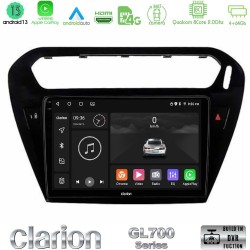 Clarion GL700 Series 8Core Android13 4+64GB Citroen C-Elysee / Peugeot 301 Navigation Multimedia Tablet 9" Με Carplay & Android Auto Clarion GL700 Series 8Core Android13 4+64GB Citroen C-Elysee / Peugeot 301 Navigation Multimedia Tablet 9" Με Carplay & Android Auto