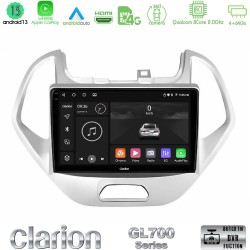 Clarion GL700 Series 8Core Android13 4+64GB Ford KA 2016-2020 Navigation Multimedia Tablet 9" Με Carplay & Android Auto Clarion GL700 Series 8Core Android13 4+64GB Ford KA 2016-2020 Navigation Multimedia Tablet 9" Με Carplay & Android Auto