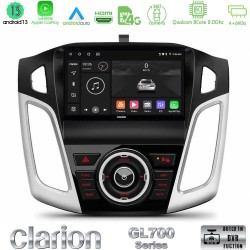 Clarion GL700 Series 8Core Android13 4+64GB Ford Focus 2012-2018 Navigation Multimedia Tablet 9" Με Carplay & Android Auto Clarion GL700 Series 8Core Android13 4+64GB Ford Focus 2012-2018 Navigation Multimedia Tablet 9" Με Carplay & Android Auto