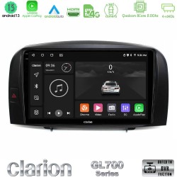 Clarion GL700 Series 8Core Android13 4+64GB Hyundai Sonata 2005-2009 Navigation Multimedia Tablet 10" Με Carplay & Android Auto