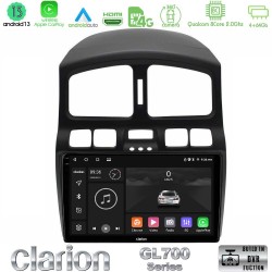 Clarion GL700 Series 8Core Android13 4+64GB Hyundai Santa Fe 2000-2006 Navigation Multimedia Tablet 9" Με Carplay & Android Auto
