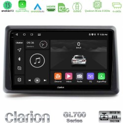 Clarion GL700 Series 8Core Android13 4+64GB Renault Express 2020-2025 Navigation Multimedia Tablet 9" Με Carplay & Android Auto Clarion GL700 Series 8Core Android13 4+64GB Renault Express 2020-2025 Navigation Multimedia Tablet 9" Με Carplay & Android Auto