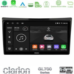 Clarion GL700 Series 8Core Android13 4+64GB Ssangyong Rexton 2002-2006 Navigation Multimedia Tablet 9" Με Carplay & Android Auto