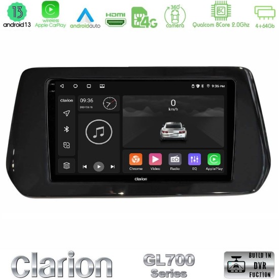Clarion GL700 Series 8Core Android13 4+64GB Suzuki Swift 2024-> Navigation Multimedia Tablet 9" Με Carplay & Android Auto Clarion GL700 Series 8Core Android13 4+64GB Suzuki Swift 2024-> Navigation Multimedia Tablet 9" Με Carplay & Android Auto