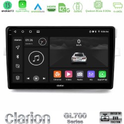 Clarion GL700 Series 8Core Android13 4+64GB Toyota Verso 2009-2018 Navigation Multimedia Tablet 9" Με Carplay & Android Auto