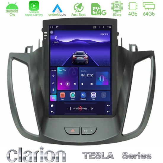 Clarion GL300 Tesla Series Android OS 8Core 4+64GB Ford C-Max/Kuga Navigation Multimedia Tablet 9.7" Clarion GL300 Tesla Series Android OS 8Core 4+64GB Ford C-Max/Kuga Navigation Multimedia Tablet 9.7"