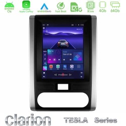 Clarion GL300 Tesla Series Android OS 8Core 4+64GB Nissan X-Trail T31 2008-2013 Navigation Multimedia Tablet 9.7"