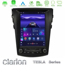 Clarion GL300 Tesla Series Android OS 8Core 4+64GB Toyota RAV4 2006-2012 Navigation Multimedia Tablet 9.7"