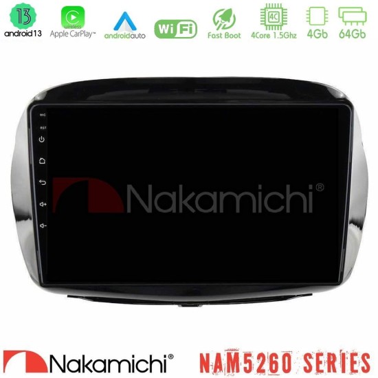 Nakamichi NAM5260 Series 4Core Android13 4+64GB Honda FR-V 2004-2009 Navigation Multimedia Tablet 10" Με Carplay & Android Auto Nakamichi NAM5260 Series 4Core Android13 4+64GB Honda FR-V 2004-2009 Navigation Multimedia Tablet 10" Με Carplay & Android Auto