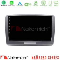 Nakamichi NAM5260 Series 4Core Android13 4+64GB Skoda Superb 2008-2015 Navigation Multimedia Tablet 9" Με Carplay & Android Auto