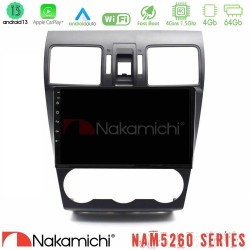 Nakamichi NAM5260 Series 4Core Android13 4+64GB Subaru Forester 2015-2018 Navigation Multimedia Tablet 9" Με Carplay & Android Auto Nakamichi NAM5260 Series 4Core Android13 4+64GB Subaru Forester 2015-2018 Navigation Multimedia Tablet 9" Με Carplay & Android Auto