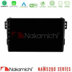 Nakamichi NAM5260 Series 4Core Android13 4+64GB Suzuki Splash & Opel Agila 2008-2014 Navigation Multimedia Tablet 9" Με Carplay & Android Auto Nakamichi NAM5260 Series 4Core Android13 4+64GB Suzuki Splash & Opel Agila 2008-2014 Navigation Multimedia Tablet 9" Με Carplay & Android Auto