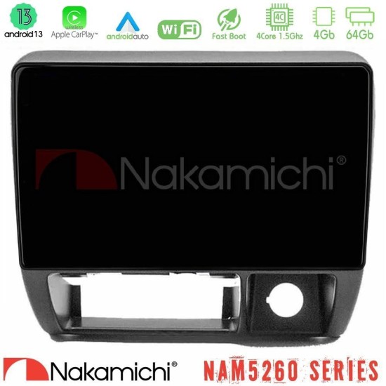 Nakamichi NAM5260 Series 4Core Android13 4+64GB Suzuki Jimny 1998-2005 Navigation Multimedia Tablet 9" Με Carplay & Android Auto Nakamichi NAM5260 Series 4Core Android13 4+64GB Suzuki Jimny 1998-2005 Navigation Multimedia Tablet 9" Με Carplay & Android Auto