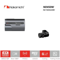 Nakamichi Καταγραφικό Εμπρός-Πίσω Υψηλής Ανάλυσης 4K UHD ND450W