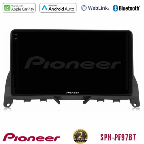 Pioneer SPH-PF97BT Series Mercedes C-Class W204 2008-2011 Multimedia Station 9" (Tablet Style) Με Carplay & Android Auto Pioneer SPH-PF97BT Series Mercedes C-Class W204 2008-2011 Multimedia Station 9" (Tablet Style) Με Carplay & Android Auto