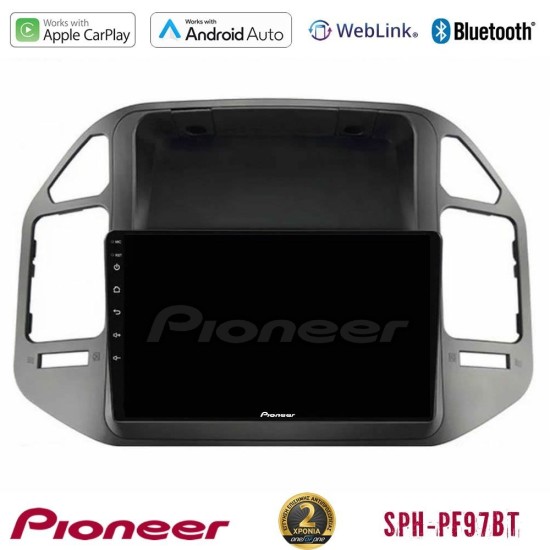 Pioneer SPH-PF97BT Series Mitsubishi Pajero 2002-2006 Multimedia Station 9" (Tablet Style) Με Carplay & Android Auto Pioneer SPH-PF97BT Series Mitsubishi Pajero 2002-2006 Multimedia Station 9" (Tablet Style) Με Carplay & Android Auto