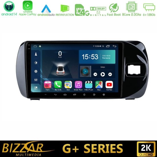 Bizzar G+ Series Toyota Yaris (Vitz) 2015-2020 RHD 8core Android14 6+128GB Navigation Multimedia Tablet 9" Bizzar G+ Series Toyota Yaris (Vitz) 2015-2020 RHD 8core Android14 6+128GB Navigation Multimedia Tablet 9"