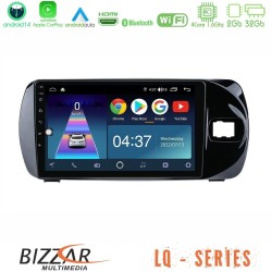Bizzar LQ Series 4Core Android14 2+32GB Toyota Yaris (Vitz) 2015-2020 RHD Navigation Multimedia Tablet 9" Με Carplay & Android Auto Bizzar LQ Series 4Core Android14 2+32GB Toyota Yaris (Vitz) 2015-2020 RHD Navigation Multimedia Tablet 9" Με Carplay & Android Auto