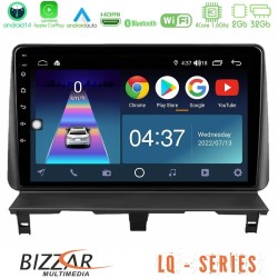 Bizzar LQ Series 4Core Android14 2+32GB Peugeot Partner / Citroën Berlingo 2002-2008 Navigation Multimedia Tablet 9" Με Carplay & Android Auto