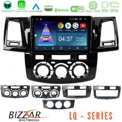 Bizzar LQ Series 4Core Android14 2+32GB Toyota Hilux 2007-2016 Navigation Multimedia Tablet 9" Με Carplay & Android Auto Bizzar LQ Series 4Core Android14 2+32GB Toyota Hilux 2007-2016 Navigation Multimedia Tablet 9" Με Carplay & Android Auto