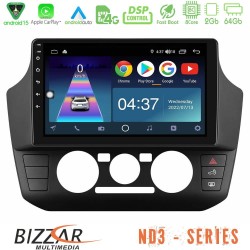 Bizzar ND3 Series 8Core Android15 2+64GB VW Up/Skoda Citigo/Seat Mii Navigation Multimedia Tablet 9"