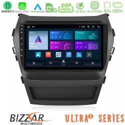 Bizzar Ultra Series Hyundai iX45 2012-2017 8core Android13 8+128GB Navigation Multimedia Tablet 9"
