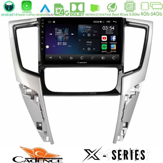 Cadence X Series Mitsubishi L200 2019-2023 8core Android 14 4+64GB Navigation Multimedia Tablet 9"