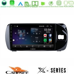 Cadence X Series Toyota Yaris (Vitz) 2015-2020 RHD 8core Android 14 4+64GB Navigation Multimedia Tablet 9"