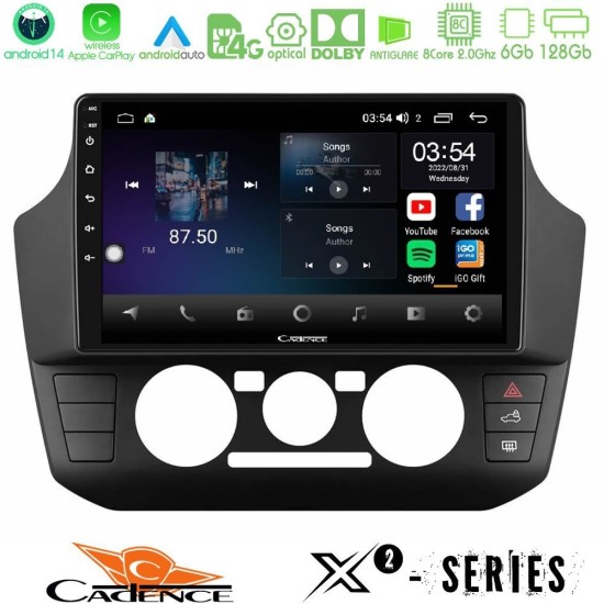 Cadence X2 Series 8Core Android14 6+128GB VW Up/Skoda Citigo/Seat Mii Navigation Multimedia Tablet 9" Cadence X2 Series 8Core Android14 6+128GB VW Up/Skoda Citigo/Seat Mii Navigation Multimedia Tablet 9"