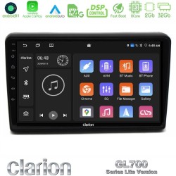 Clarion GL700 Lite Series 8Core Android11 2+32GB Citroen C5 2008-2019 Navigation Multimedia Tablet 10" Με Carplay & Android Auto