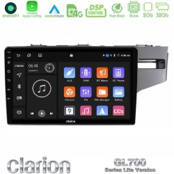 Clarion GL700 Lite Series 8Core Android11 2+32GB Honda Jazz 2013-2020 RHD Navigation Multimedia Tablet 9" Με Carplay & Android Auto