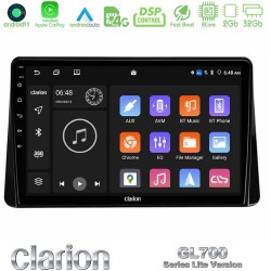 Clarion GL700 Lite Series 8Core Android11 2+32GB Mitsubishi Eclipse Cross 2018-2023 Navigation Multimedia Tablet 9" Με Carplay & Android Auto