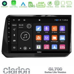 Clarion GL700 Lite Series 8Core Android11 2+32GB Nissan Note 2021-2026 RHD Navigation Multimedia Tablet 10" Με Carplay & Android Auto Clarion GL700 Lite Series 8Core Android11 2+32GB Nissan Note 2021-2026 RHD Navigation Multimedia Tablet 10" Με Carplay & Android Auto