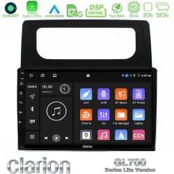 Clarion GL700 Lite Series 8Core Android11 2+32GB VW Caddy 2004-2014 Navigation Multimedia Tablet 10" Με Carplay & Android Auto