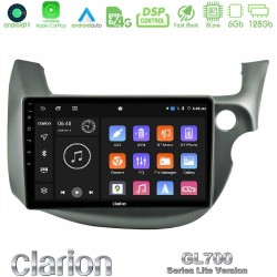 Clarion GL700 Lite Series 8Core Android11 6+128GB Honda Jazz (Fit) 2009-2013 RHD Navigation Multimedia Tablet 10" Με Carplay & Android Auto