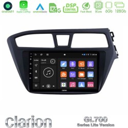 Clarion GL700 Lite Series 8Core Android11 6+128GB Hyundai i20 2014-2018 RHD Navigation Multimedia Tablet 9" Με Carplay & Android Auto Clarion GL700 Lite Series 8Core Android11 6+128GB Hyundai i20 2014-2018 RHD Navigation Multimedia Tablet 9" Με Carplay & Android Auto