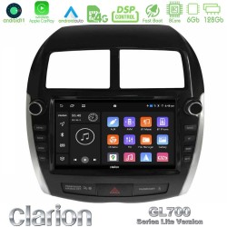 Clarion GL700 Lite Series 8Core Android11 6+128GB Mitsubishi ASX 2013-2018 Navigation Multimedia Tablet 9" Με Carplay & Android Auto (Oem Look)