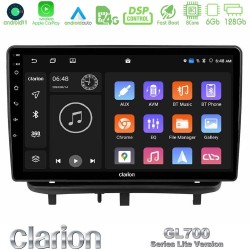 Clarion GL700 Lite Series 8Core Android11 6+128GB Opel Corsa D 2006-2014 Navigation Multimedia Tablet 9" Με Carplay & Android Auto (Top Mount)
