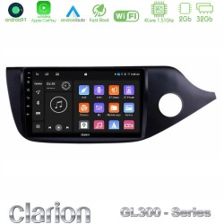 Clarion GL300 Series 4Core Android11 2+32GB Kia Cee’d/ProCeed 2013-2017 RHD Navigation Multimedia Tablet 9" Με Carplay & Android Auto Clarion GL300 Series 4Core Android11 2+32GB Kia Cee’d/ProCeed 2013-2017 RHD Navigation Multimedia Tablet 9" Με Carplay & Android Auto