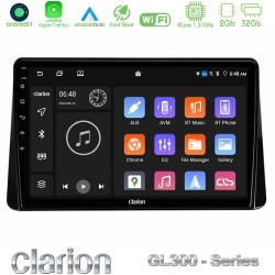 Clarion GL300 Series 4Core Android11 2+32GB Mitsubishi Eclipse Cross 2018-2023 Navigation Multimedia Tablet 9" Με Carplay & Android Auto Clarion GL300 Series 4Core Android11 2+32GB Mitsubishi Eclipse Cross 2018-2023 Navigation Multimedia Tablet 9" Με Carplay & Android Auto