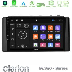 Clarion GL300 Series 4Core Android11 2+32GB Subaru BRZ / Toyota GR86 2022-> Navigation Multimedia Tablet 9" Με Carplay & Android Auto