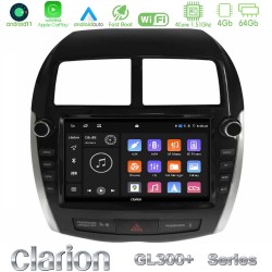 Clarion GL300+ Series 4Core Android11 4+64GB Mitsubishi ASX 2013-2018 Navigation Multimedia Tablet 9" (Oem Look)