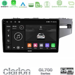 Clarion GL700 Series 8Core Android13 4+64GB Honda Jazz 2013-2020 RHD Navigation Multimedia Tablet 9" Με Carplay & Android Auto Clarion GL700 Series 8Core Android13 4+64GB Honda Jazz 2013-2020 RHD Navigation Multimedia Tablet 9" Με Carplay & Android Auto